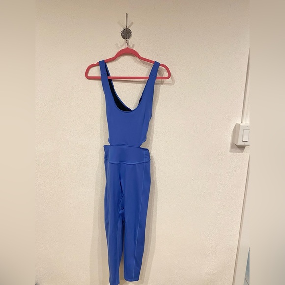 Free People Movement Back It Up Onesie Size Large EUC - Picture 2 of 4
